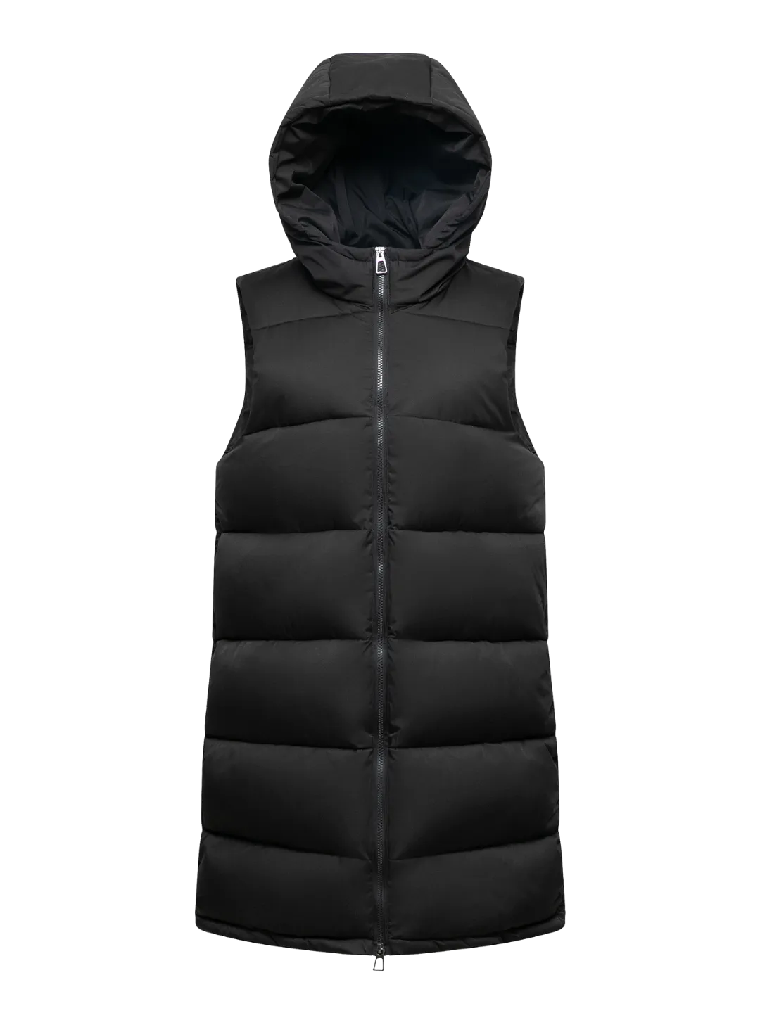WarmCore™ Oversized Hooded Long Puffer Gilet - Image 5
