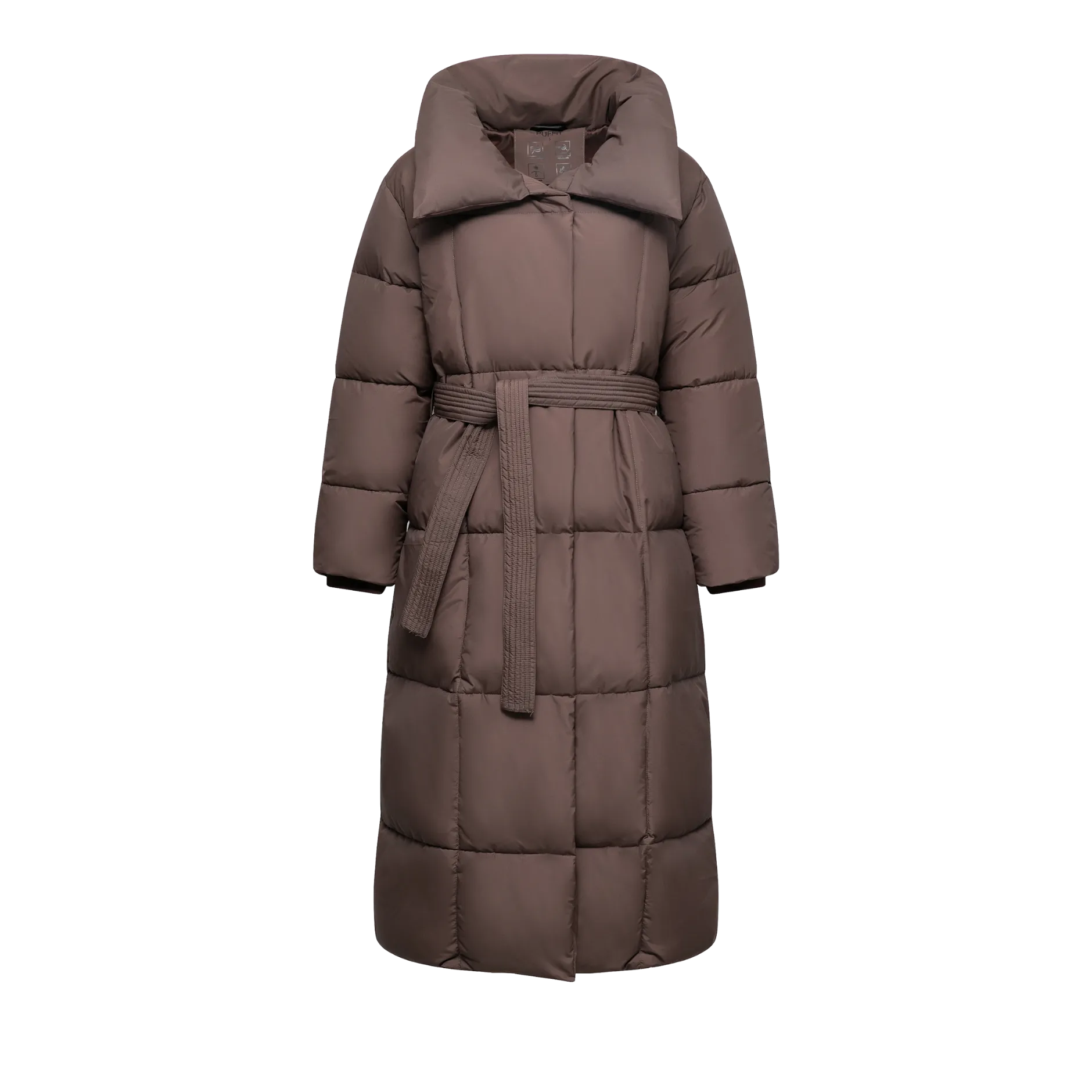 WarmCore™ Extra Long Belted Puffer Jacket - Image 15