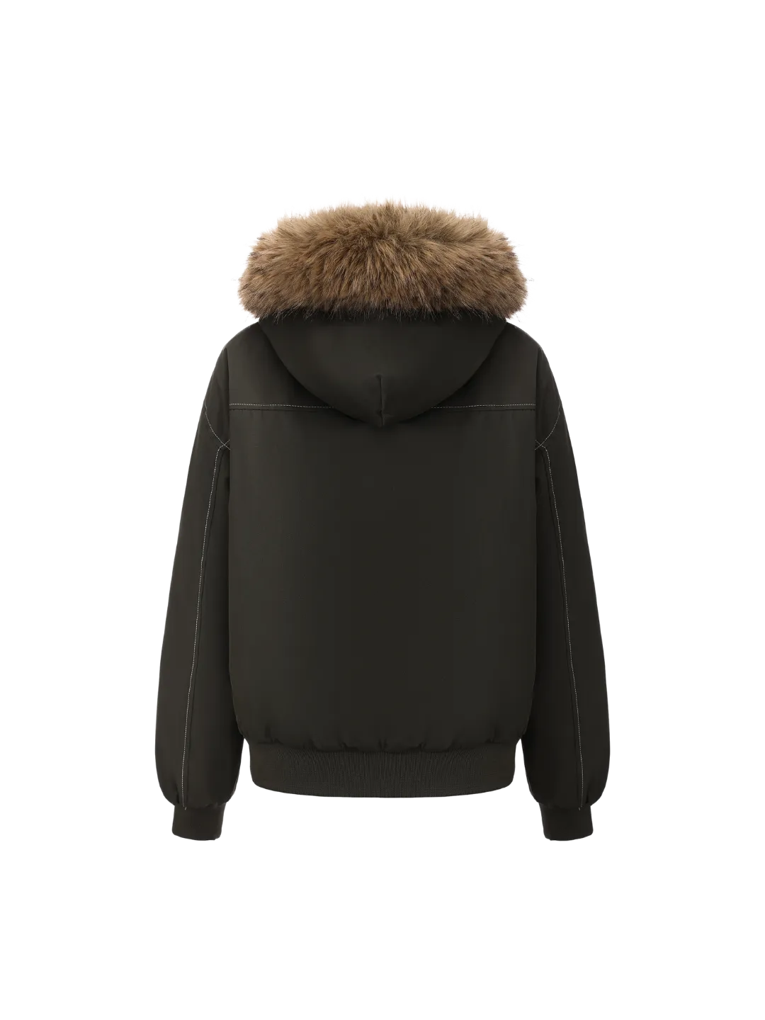 WarmCore™ Faux Fur Lined And Trim Bomber Jacket - Image 13