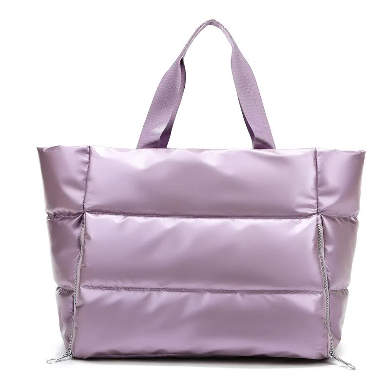Colorful Puffer Tote Bag - Image 11