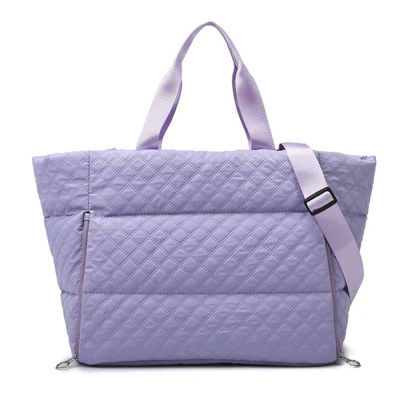 Colorful Puffer Tote Bag - Image 21