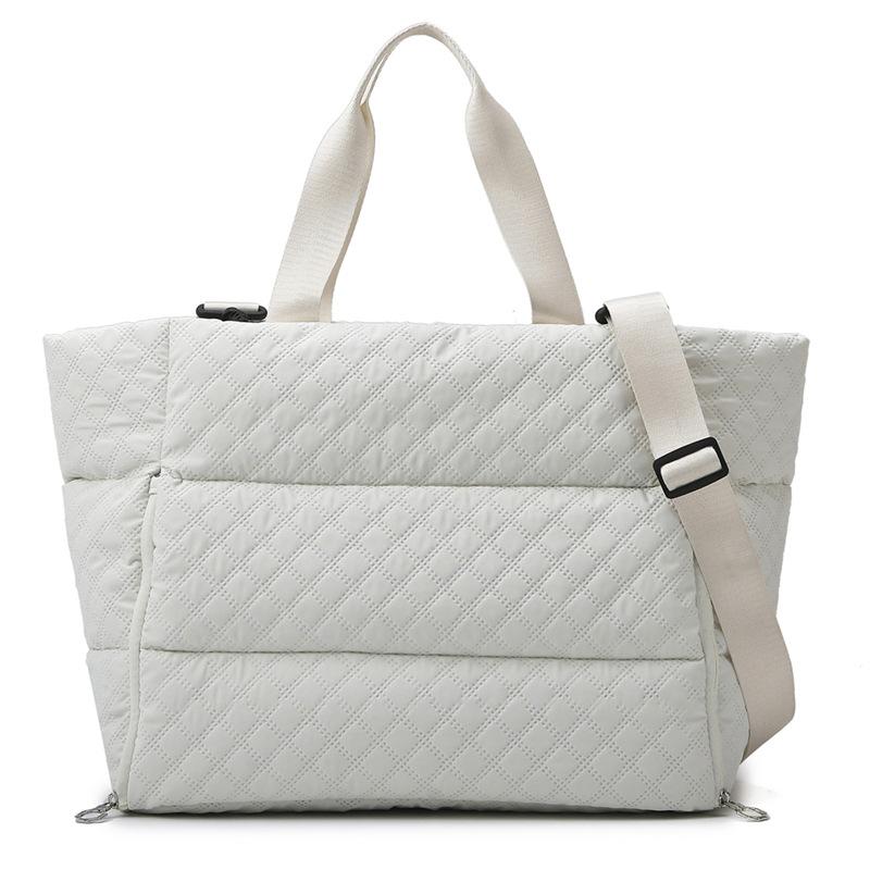 Colorful Puffer Tote Bag - Image 4