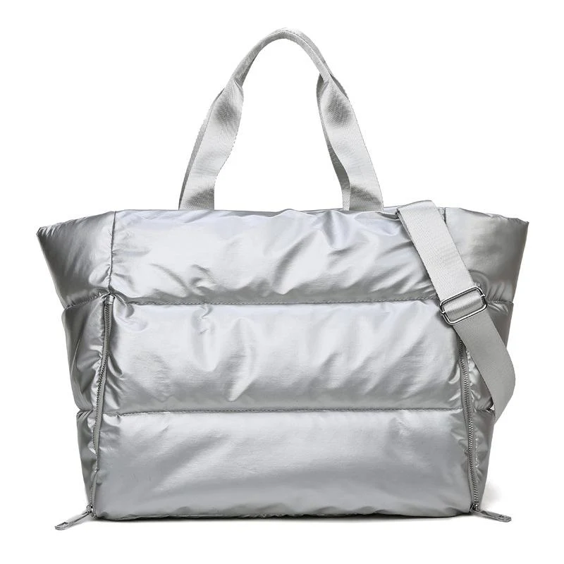 Colorful Puffer Tote Bag - Image 9