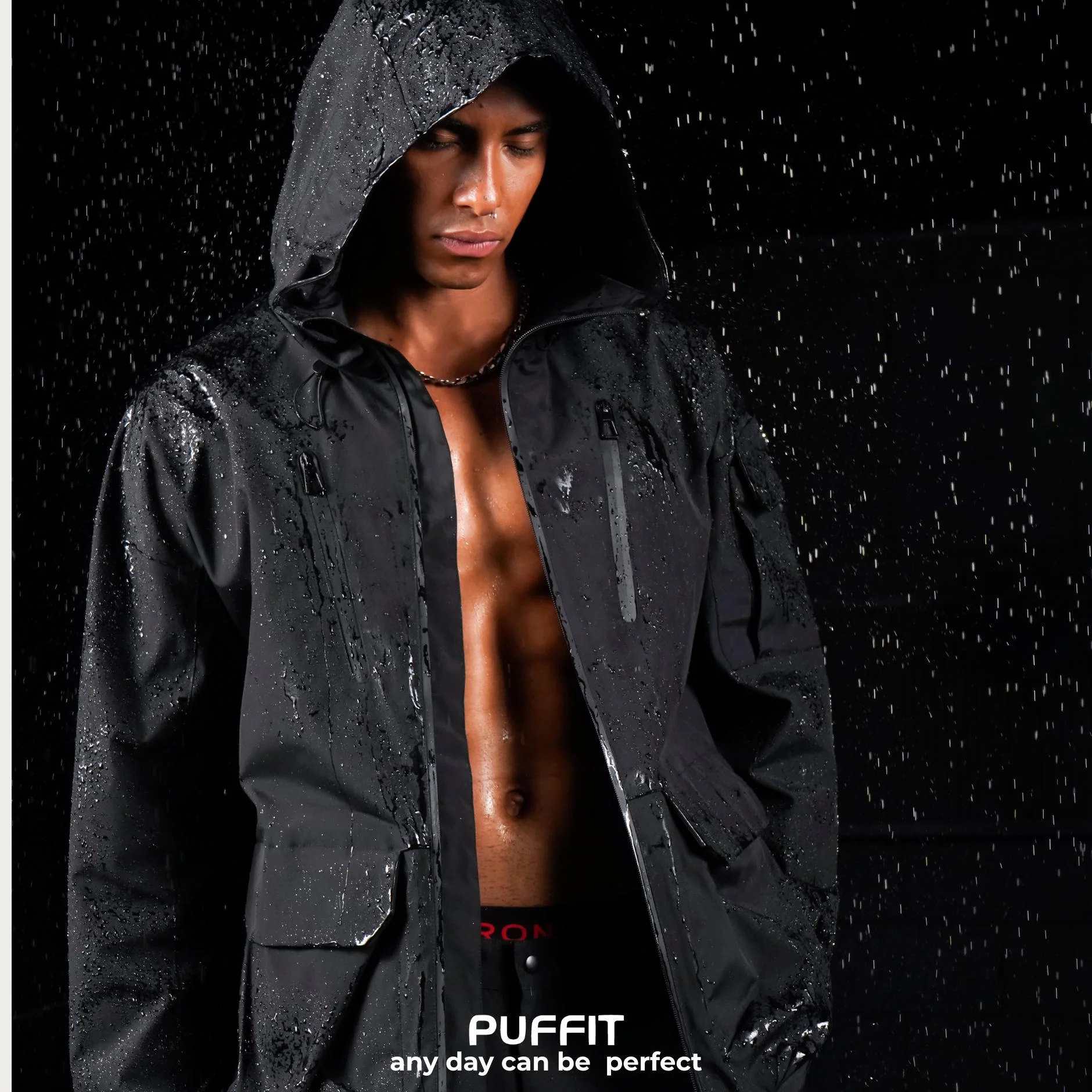 STM-TEX™ Men’s Multi-Pocket Rain Jacket - Image 5