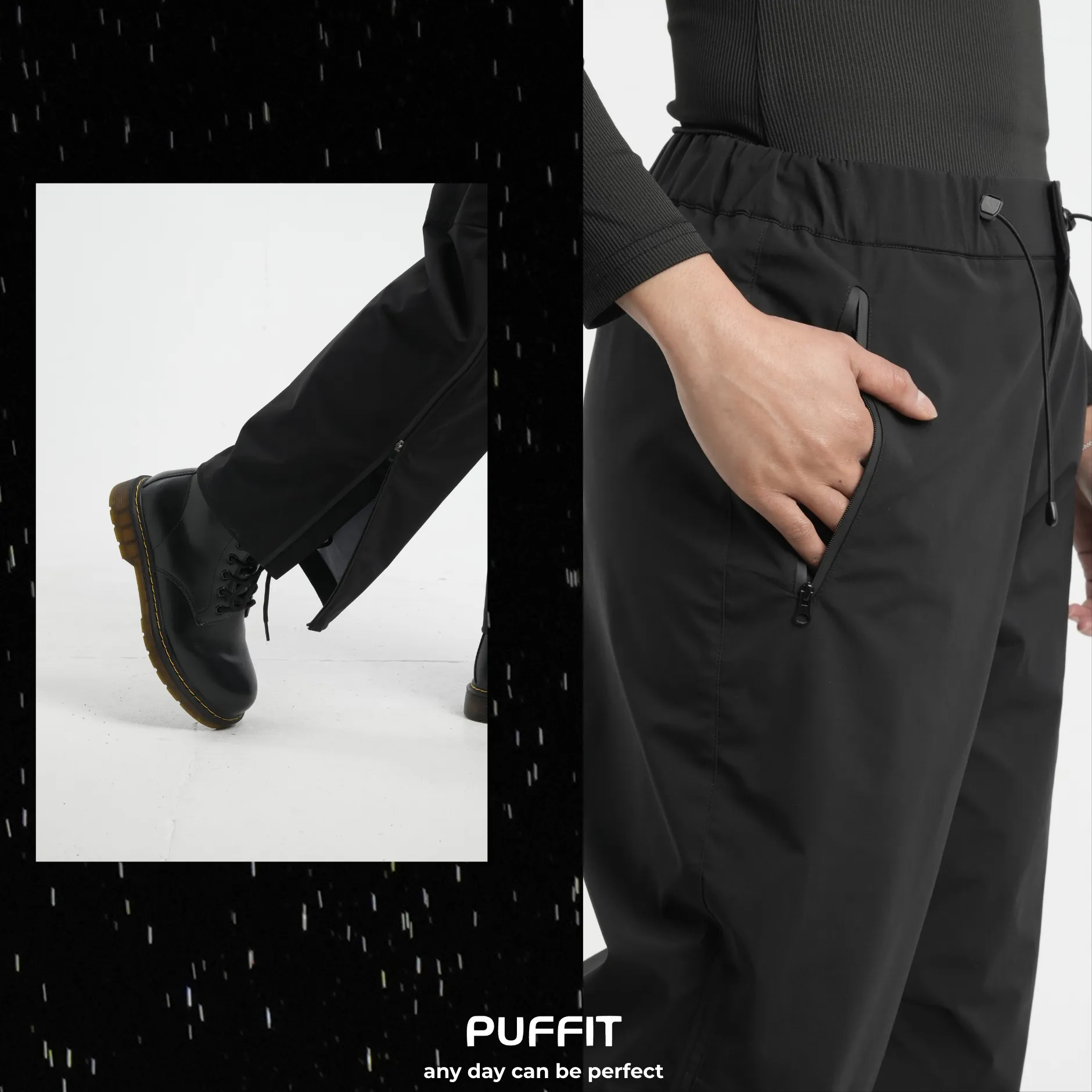 STM-TEX™ Waterproof Relax Fit Straight Leg Pants - Image 3