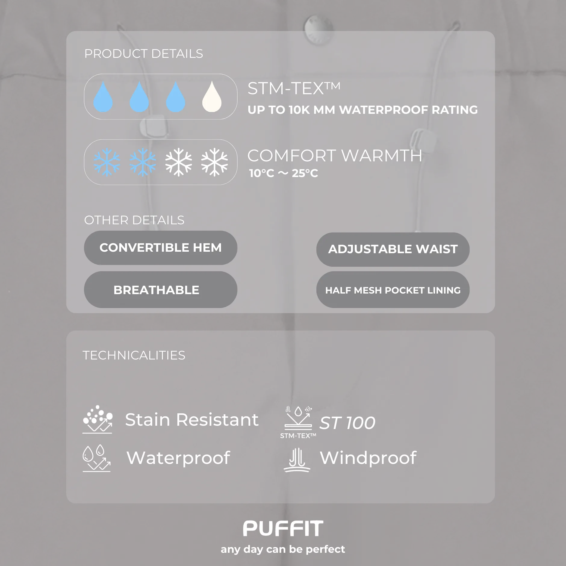STM-TEX™ Waterproof Relax Fit Straight Leg Pants - Image 8