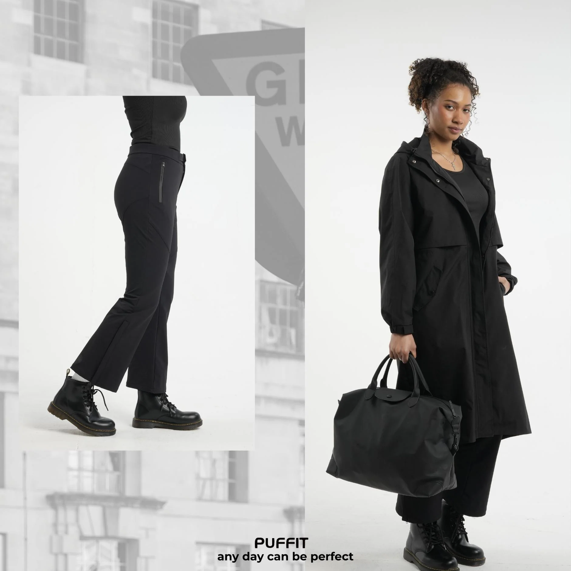 STM-TEX™ Waterproof Slim Fit Flared Pants - Image 5