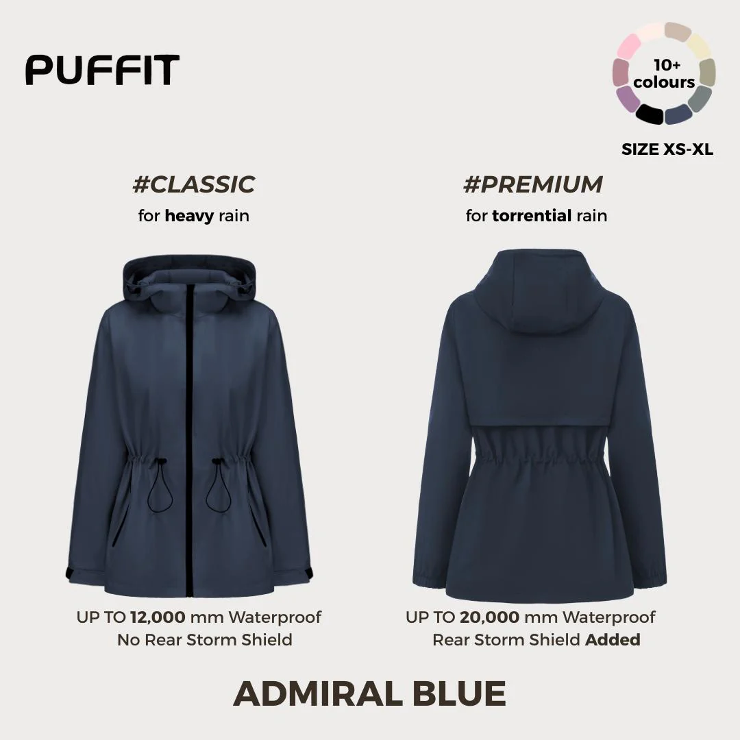 STM-TEX™  Premium Full Zip Rain Coat - Image 8