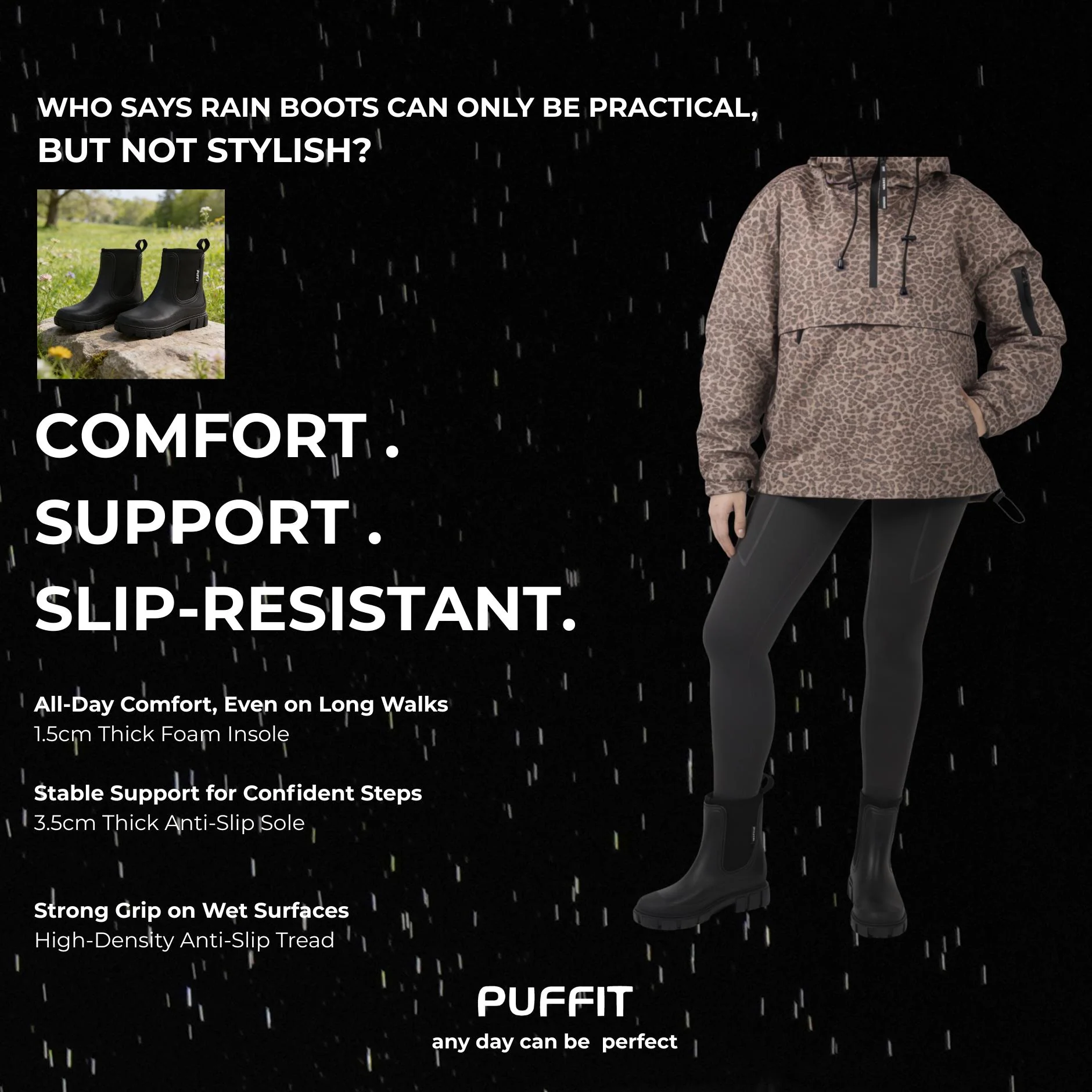 STM-TEX™ Waterproof Rain Boots - Image 7