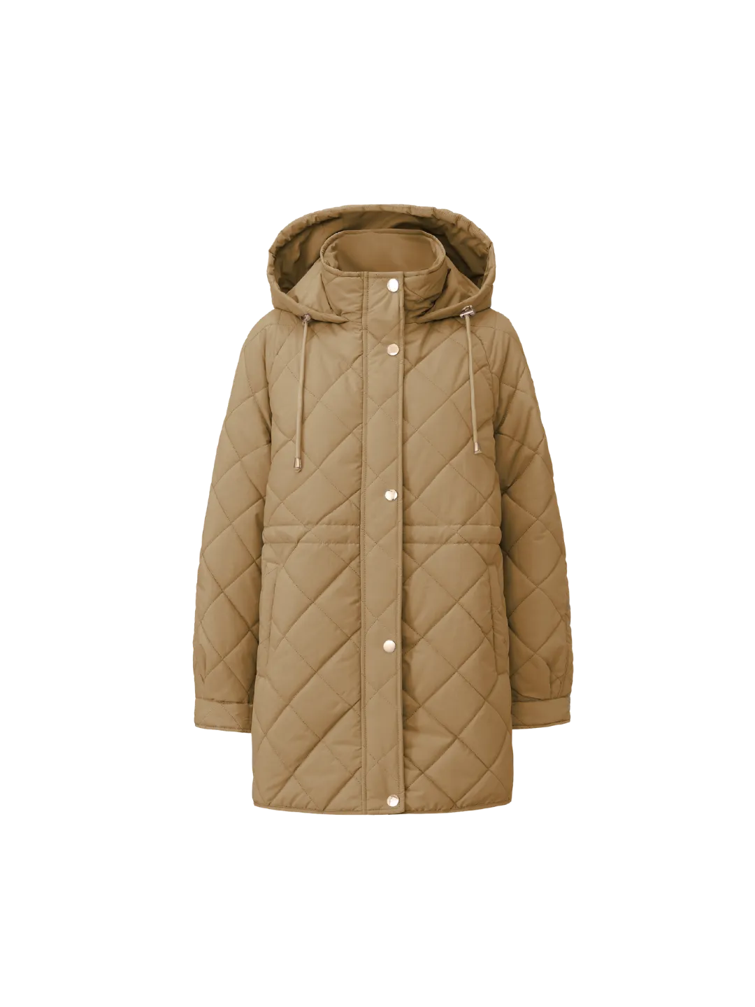 WarmCore™ Mid Length Diamond Quilted Puffer - Image 10