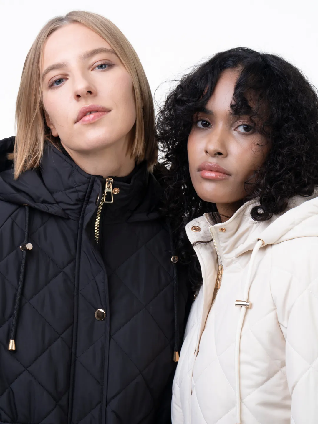 WarmCore™ Mid Length Diamond Quilted Puffer - Image 4