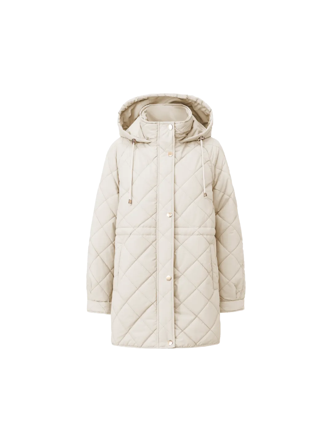 WarmCore™ Mid Length Diamond Quilted Puffer - Image 7