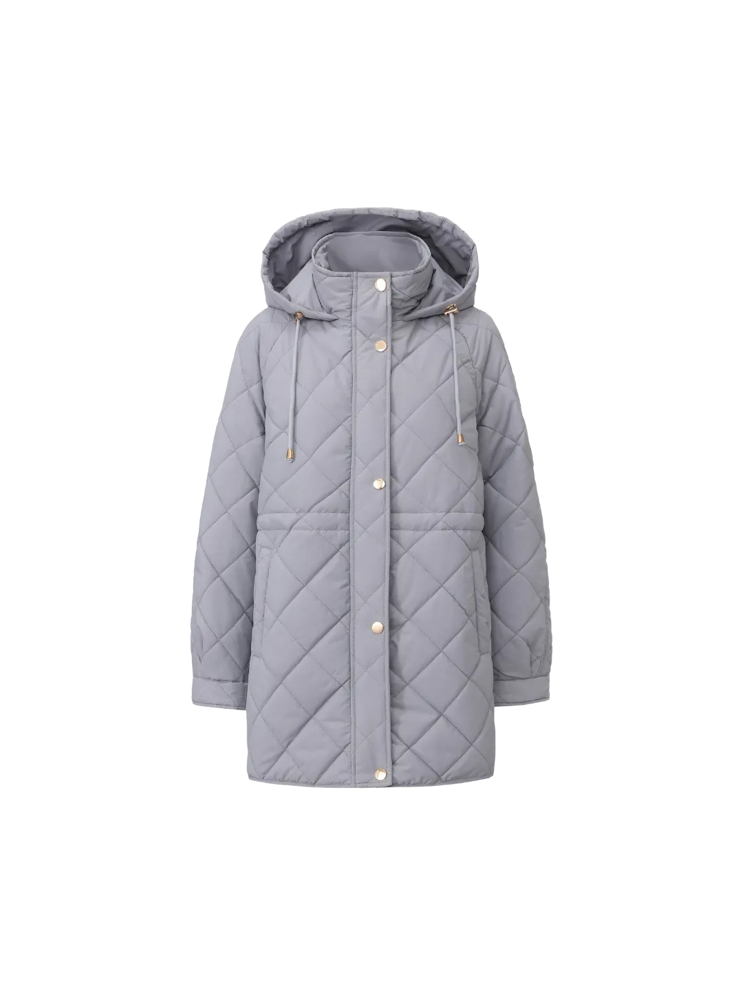 WarmCore™ Mid Length Diamond Quilted Puffer - Image 8