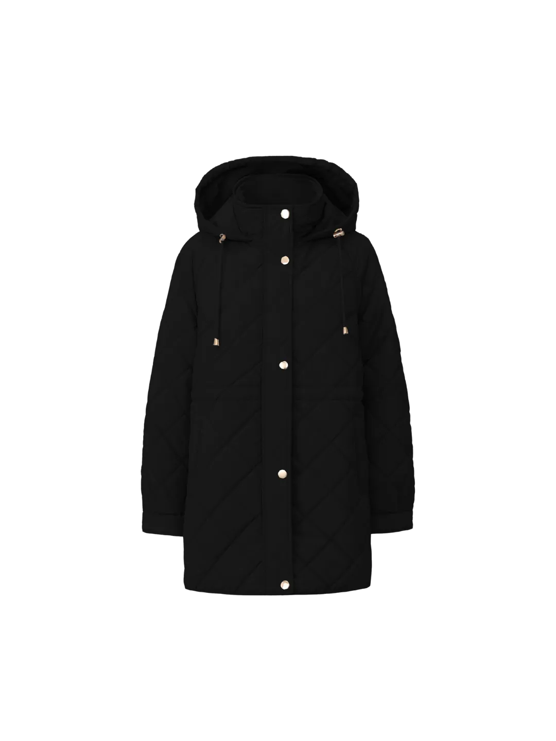WarmCore™ Mid Length Diamond Quilted Puffer - Image 9