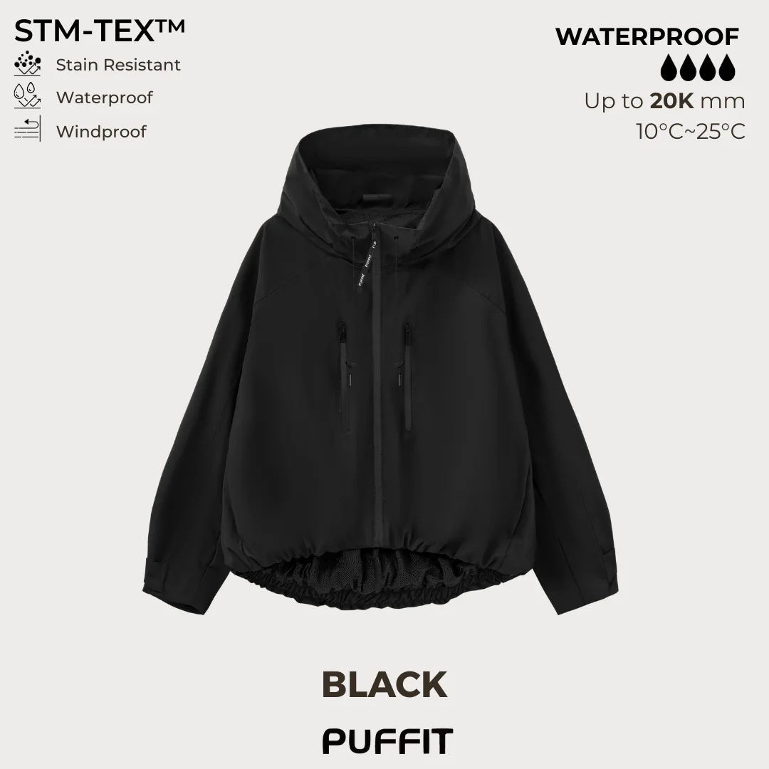 STM-TEX™ Short Oversized Rain Jacket - Image 10