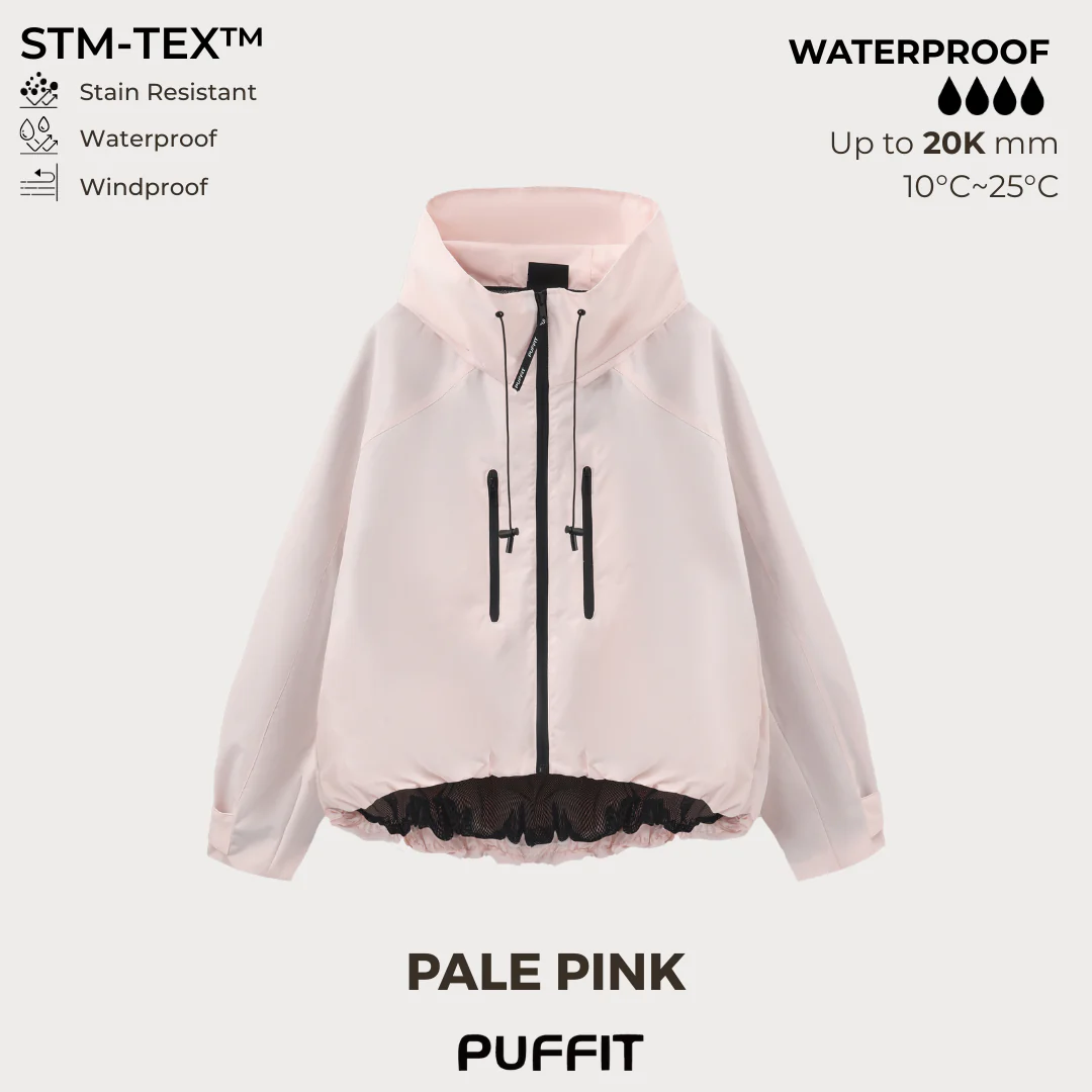 STM-TEX™ Short Oversized Rain Jacket - Image 11