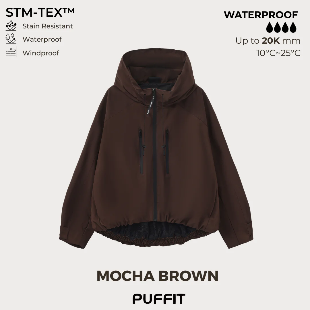 STM-TEX™ Short Oversized Rain Jacket - Image 12