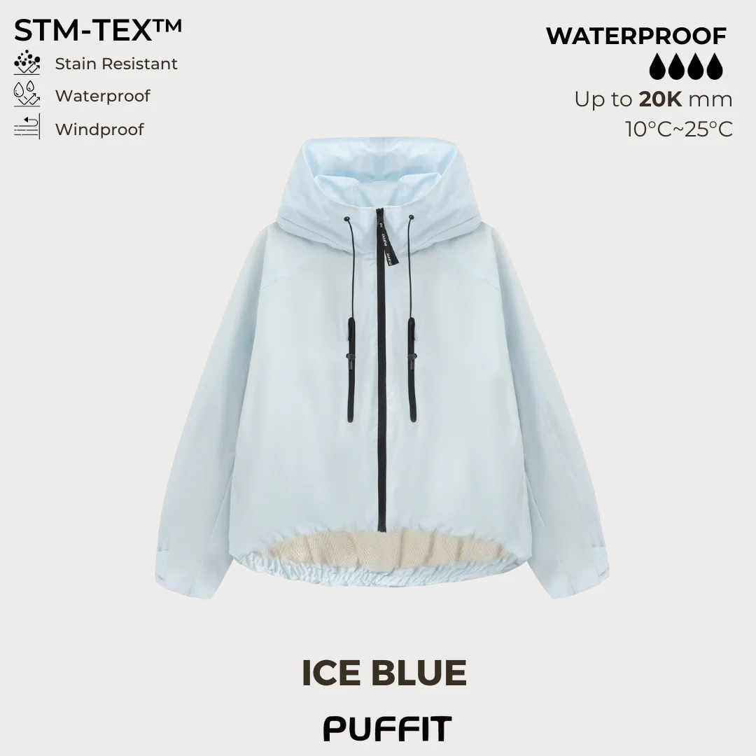 STM-TEX™ Short Oversized Rain Jacket - Image 13