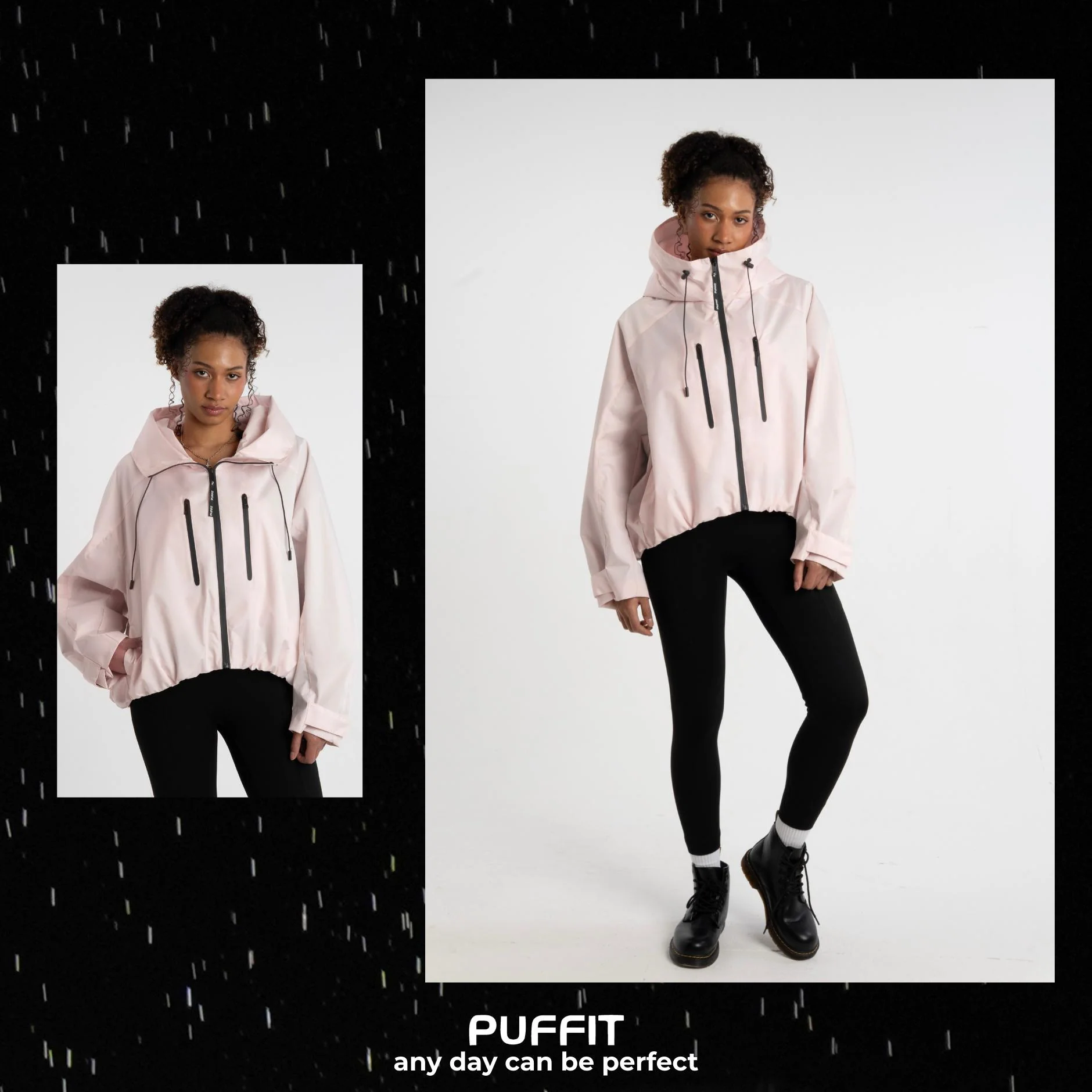 STM-TEX™ Short Oversized Rain Jacket - Image 7