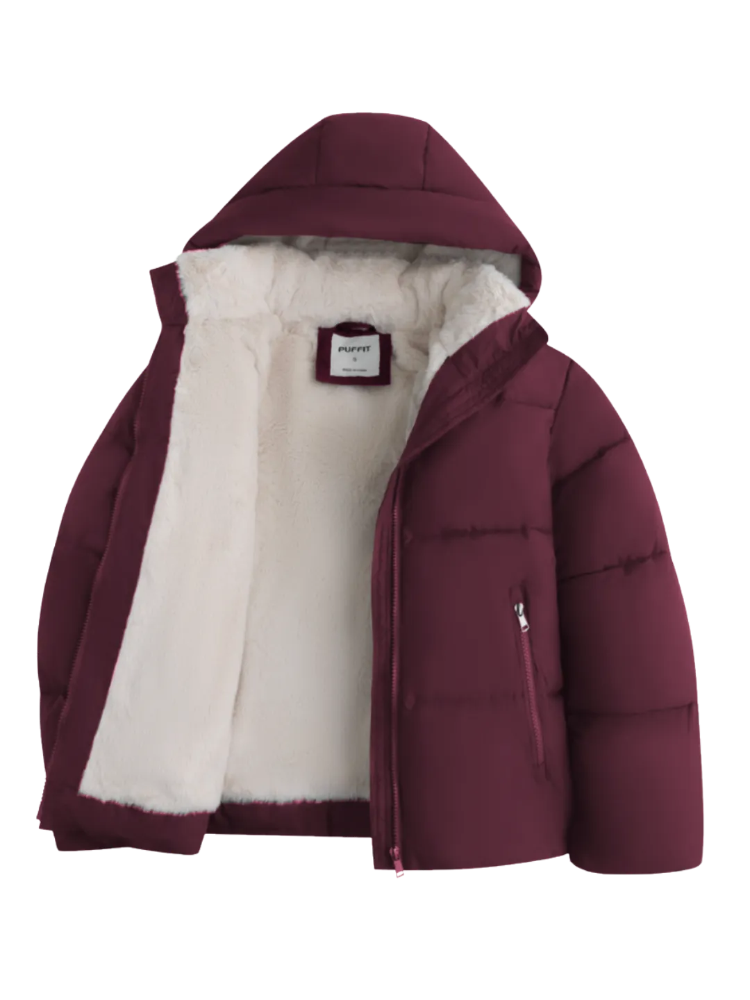 WarmCore™ Short Faux Fur Lined Puffer Jacket - Image 16