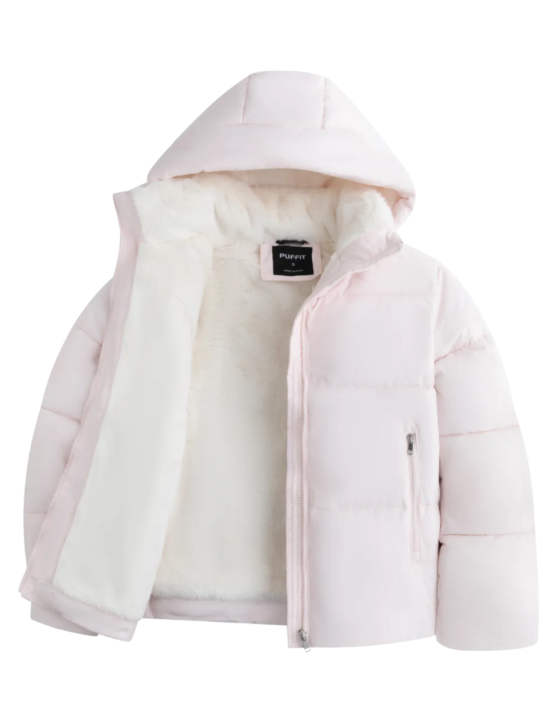 WarmCore™ Short Faux Fur Lined Puffer Jacket - Image 19