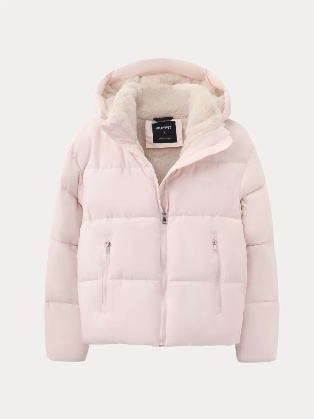 WarmCore™ Short Faux Fur Lined Puffer Jacket - Image 4