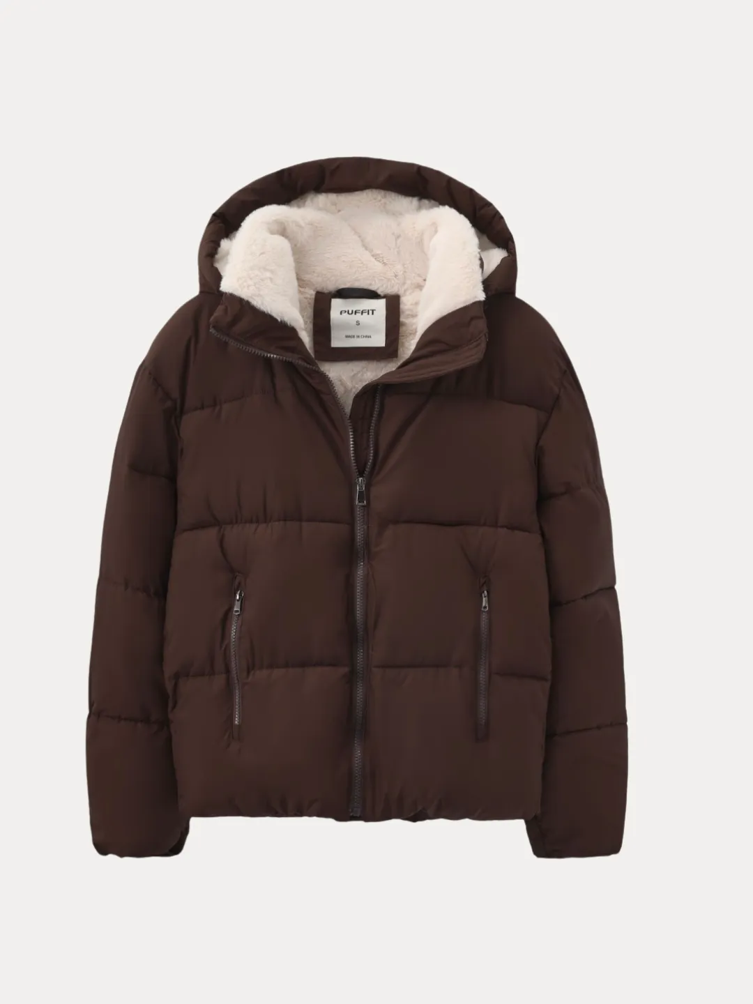 WarmCore™ Short Faux Fur Lined Puffer Jacket - Image 5
