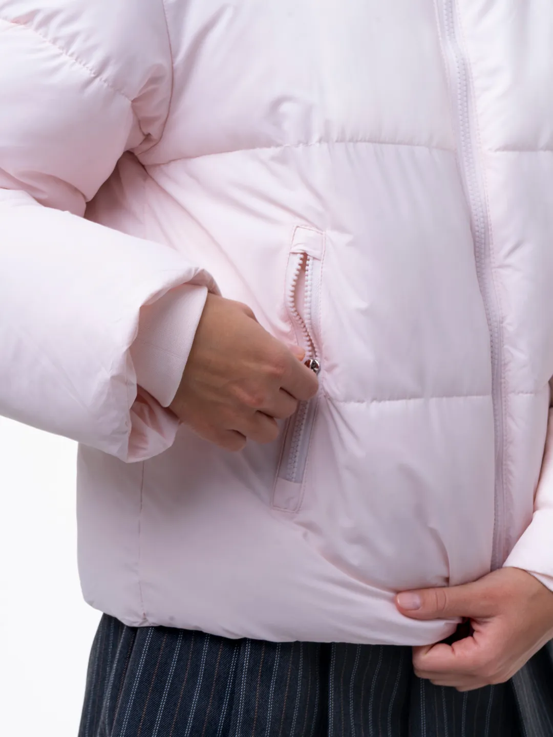 WarmCore™ Short Faux Fur Lined Puffer Jacket - Image 9