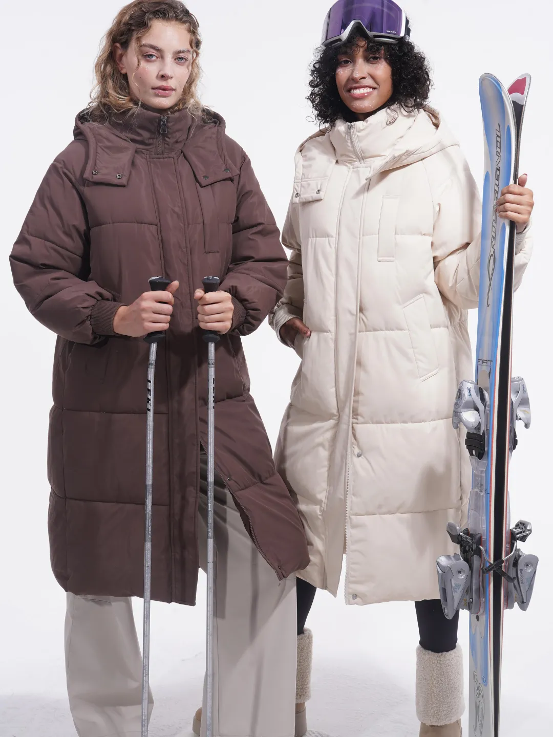 WarmCore™ Classic Long Hooded Puffer Jacket - Image 6